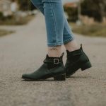 Mountains on Ankle Tattoo